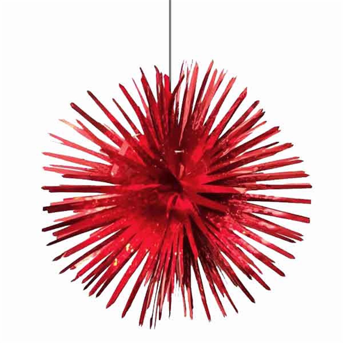 Kırmızı Kirpi Asma Süs