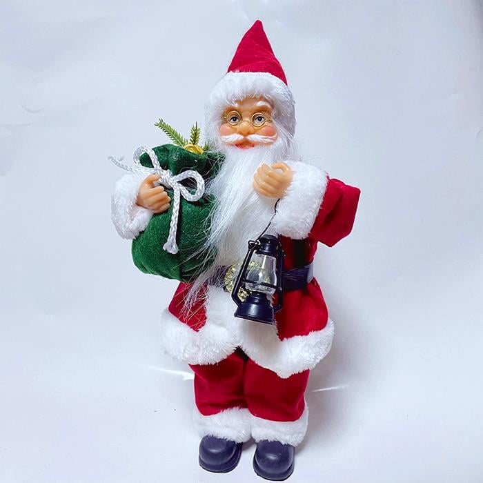 HediyelikKırmızı Noel Baba Lüks Dekor
