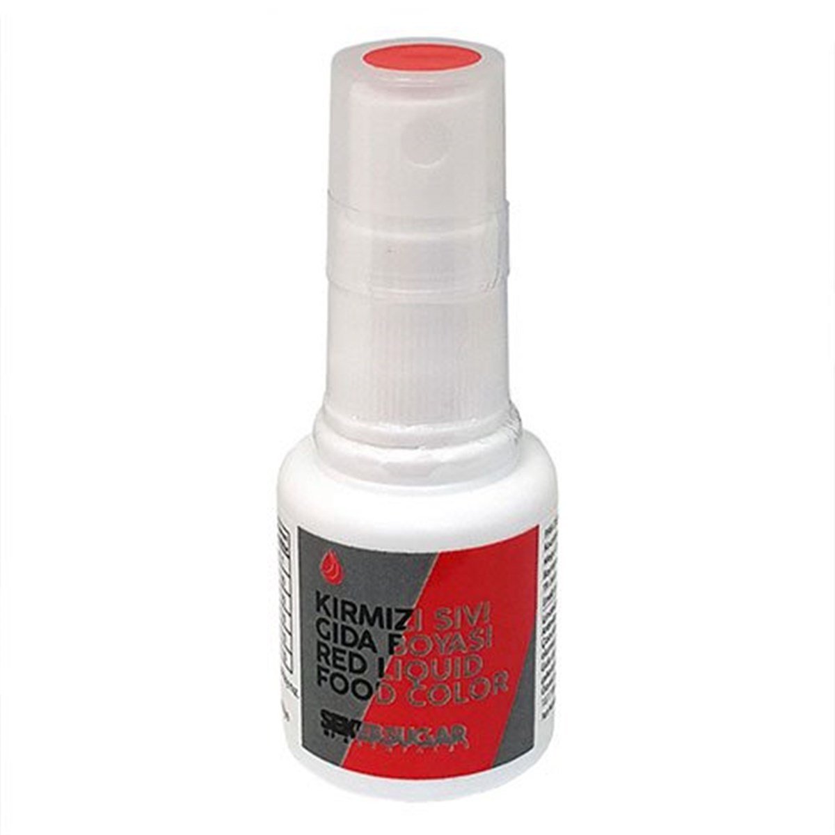 Kırmızı Spreyli Sıvı Gıda Boyası