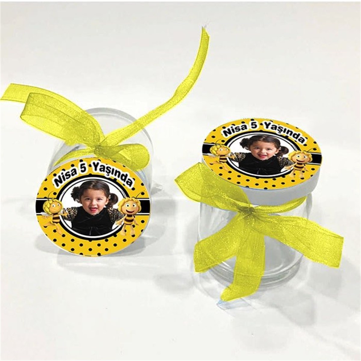 Kişiye Özel Arı Maya Kavanoz 10 Adet