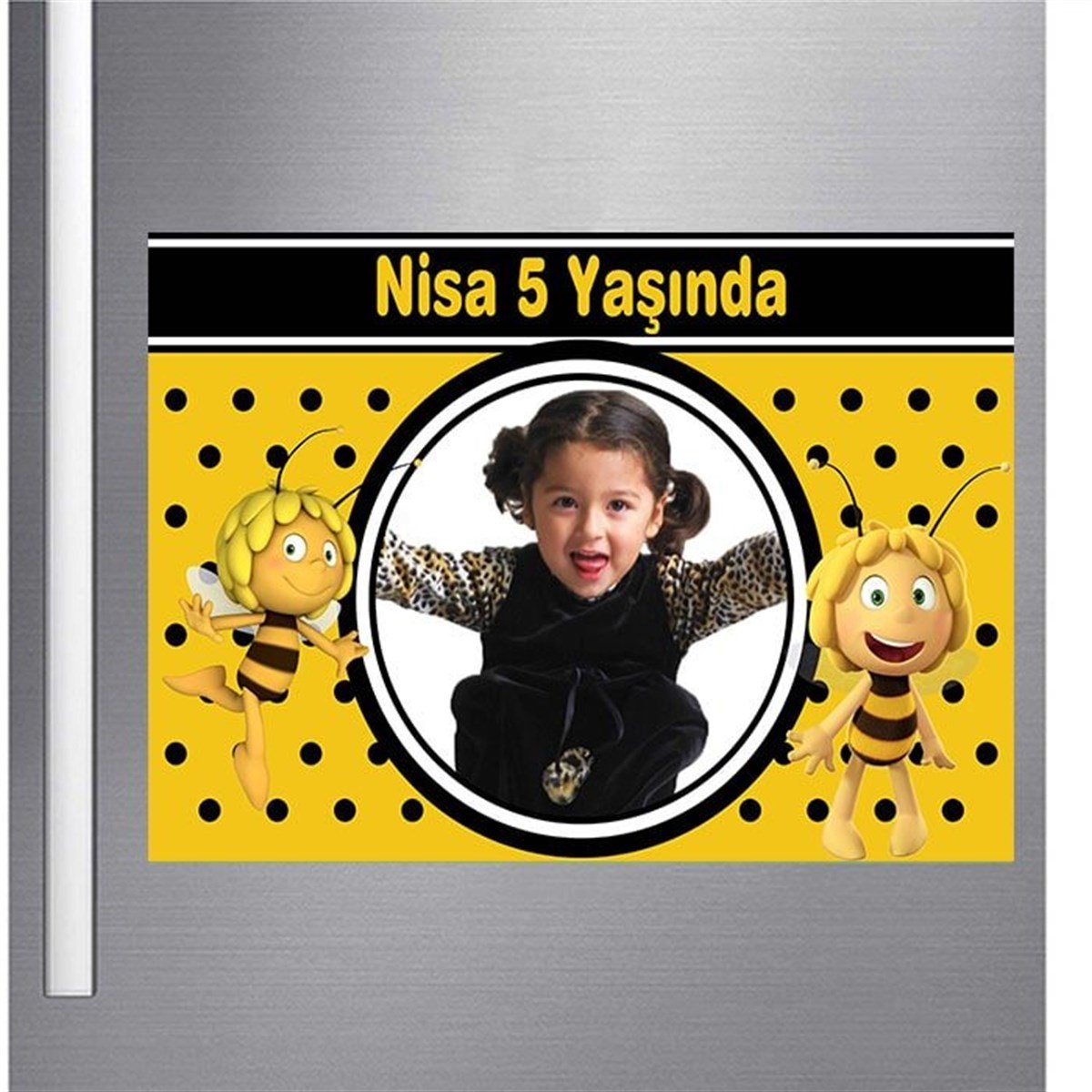 Kişiye Özel Arı Maya Magnet 18 Adet