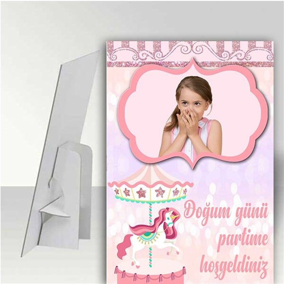 Kişiye Özel Atlı Karınca Ayaklı Pano