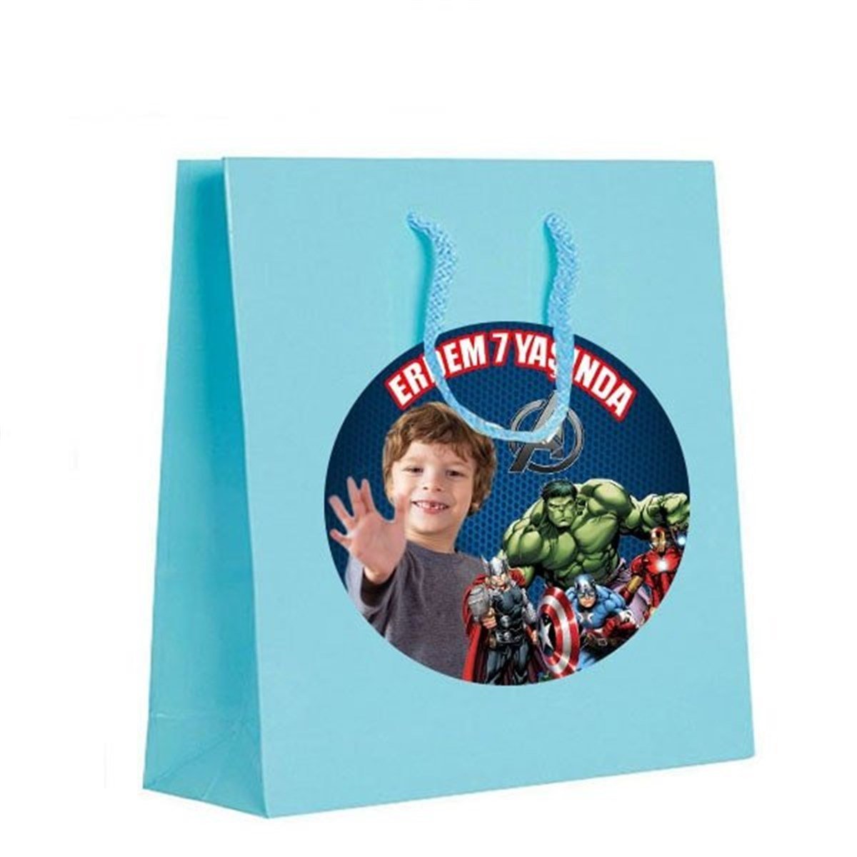 Kişiye Özel Avengers Hediye Çantası 10 Adet