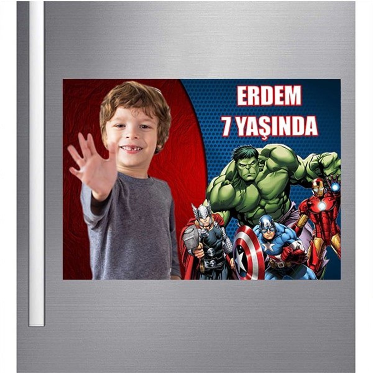 Kişiye Özel Avengers Magnet 18 Adet