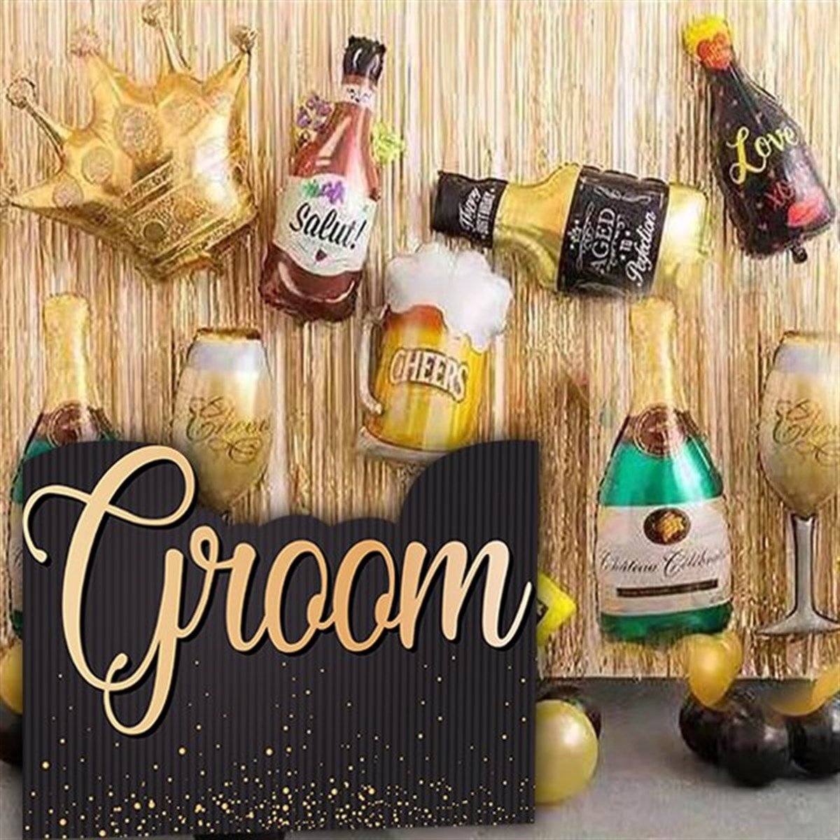 Kişiye Özel Bekarlığa Veda Groom Ayaklı Pano