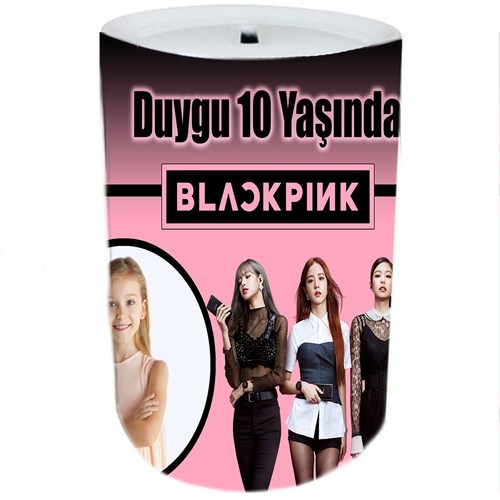 Kişiye Özel Black Pink Kumbara 8 Adet