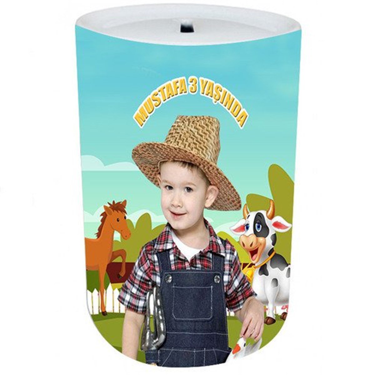 Kişiye Özel Çiftlik Kumbara 8 Adet