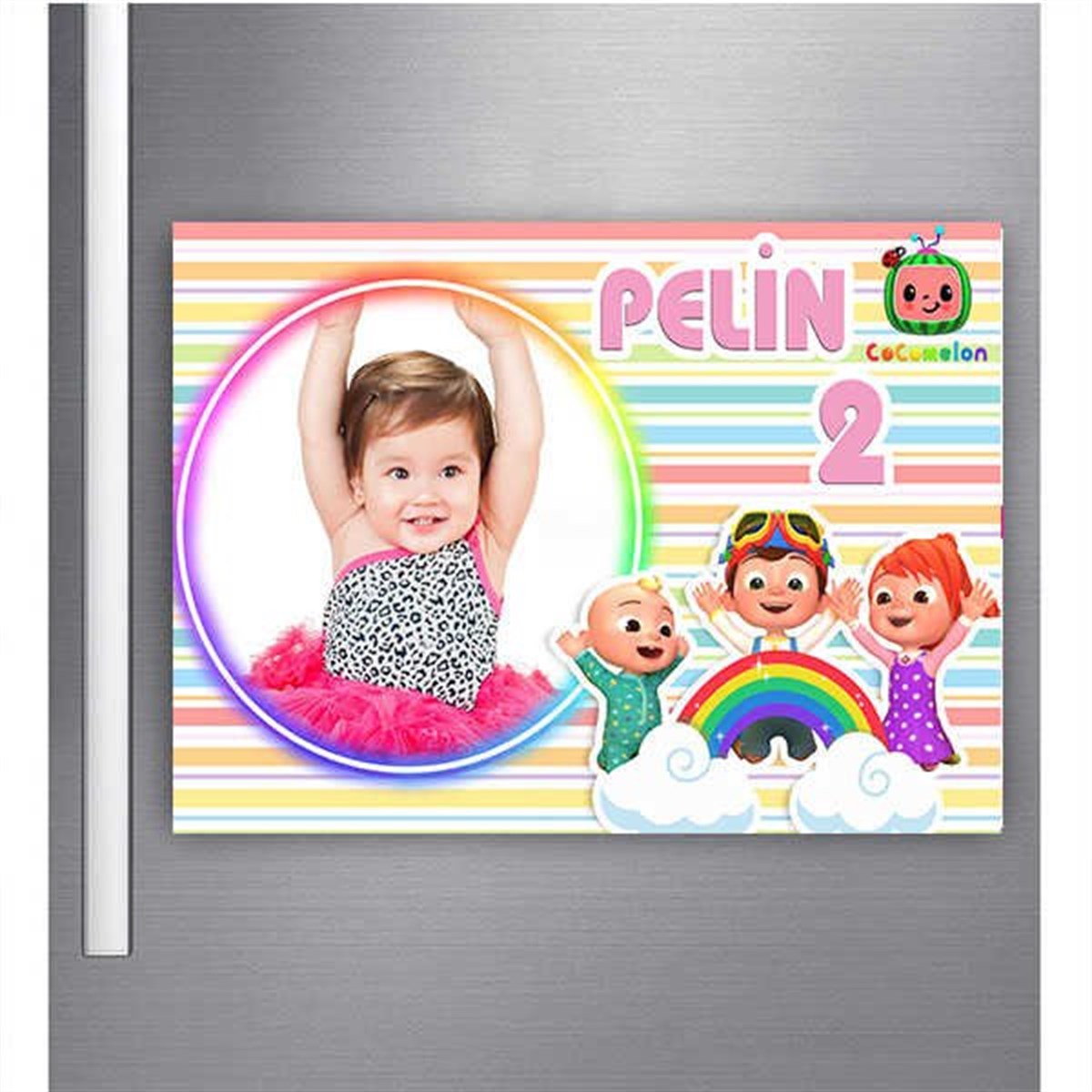 Kişiye Özel Cocomelon Magnet 18 Adet