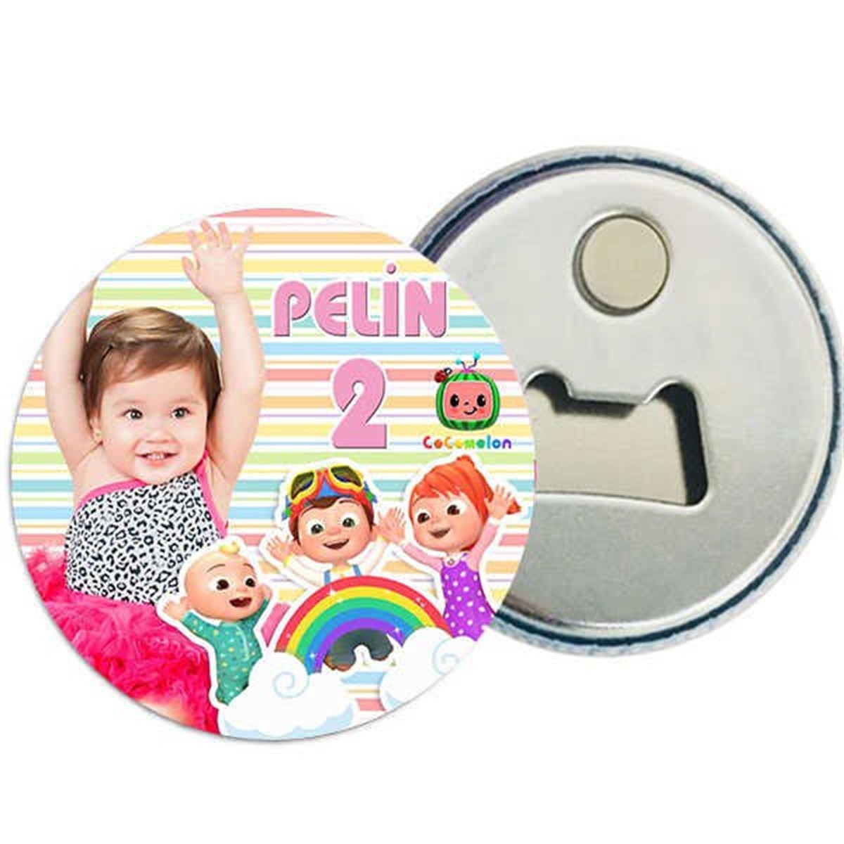 Kişiye Özel Cocomelon Magnet Açacak 15 Adet