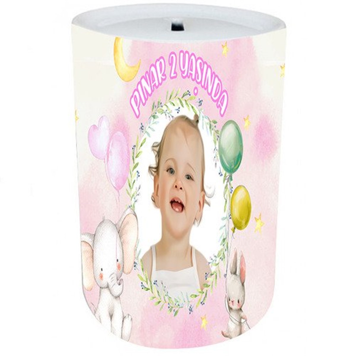 Kişiye Özel Fil Kumbara 8 Adet