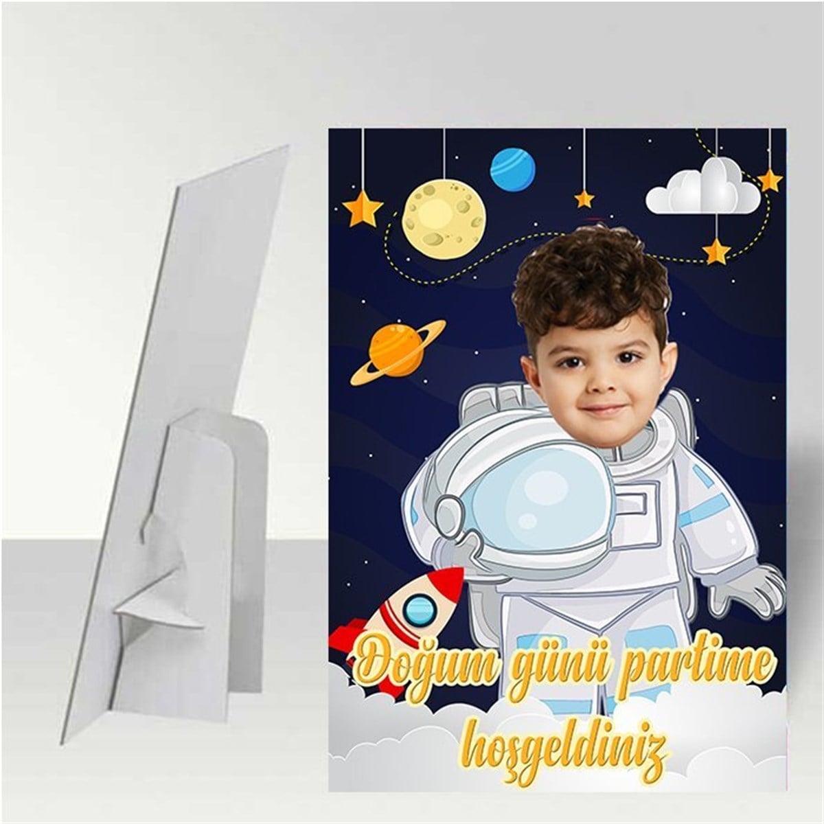 Kişiye Özel Galaksi Ayaklı Pano