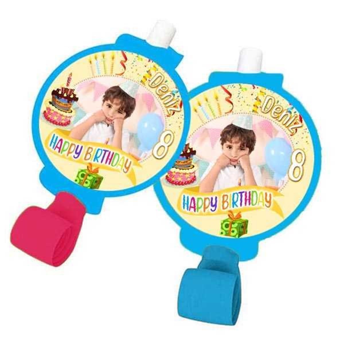 Kişiye Özel Happy Birthday Kaynana Dili 6 Adet