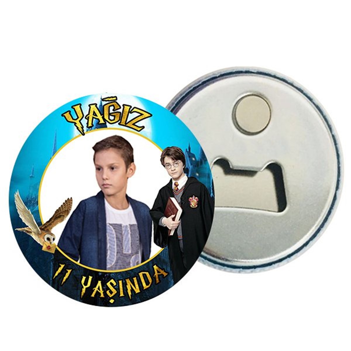 Kişiye Özel Harry Potter Magnet Açacak 15 Adet