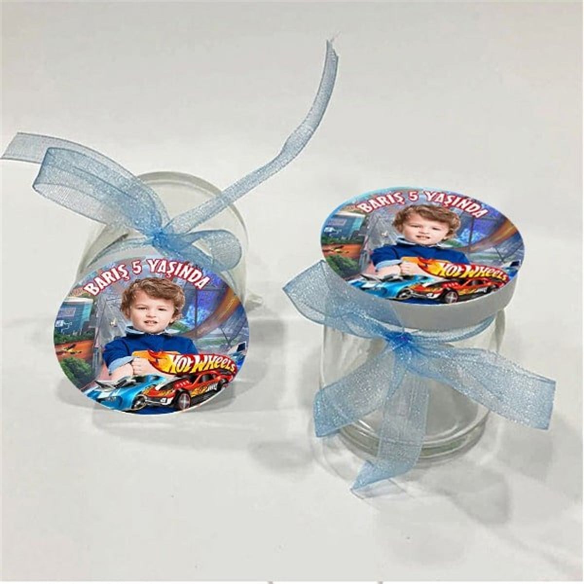Kişiye Özel Hot Wheels Kavanoz 10 Adet