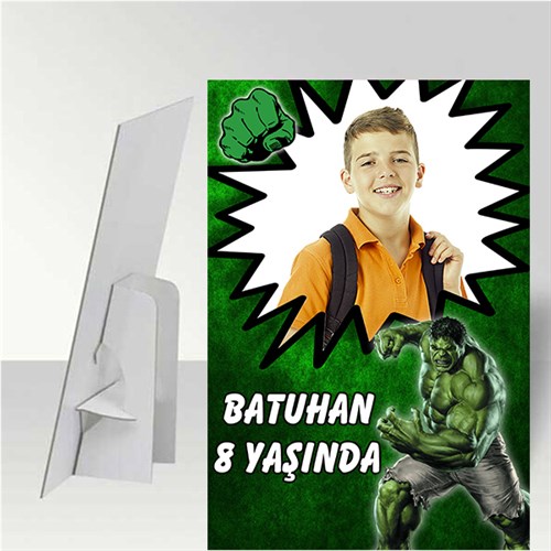 Kişiye Özel Hulk Karşılama Panosu