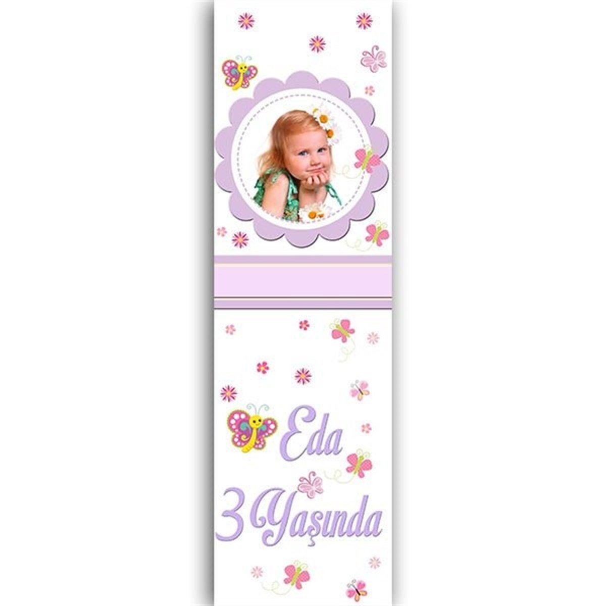 Kişiye Özel Kelebek Kitap Ayracı 10 Adet