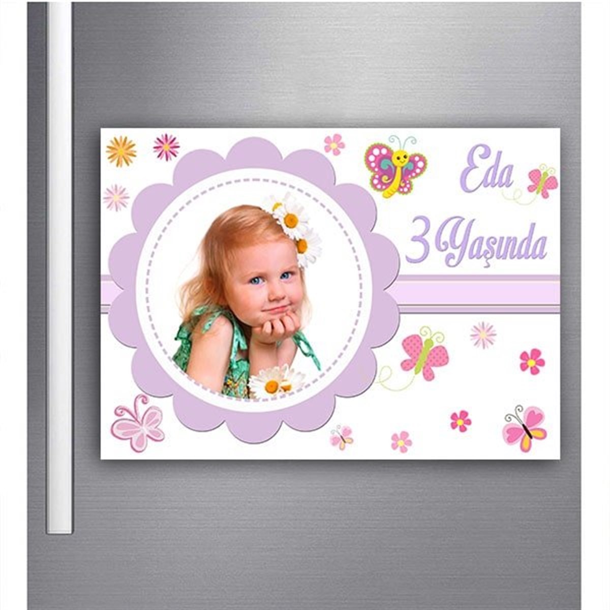 Kişiye Özel Kelebek Magnet 18 Adet