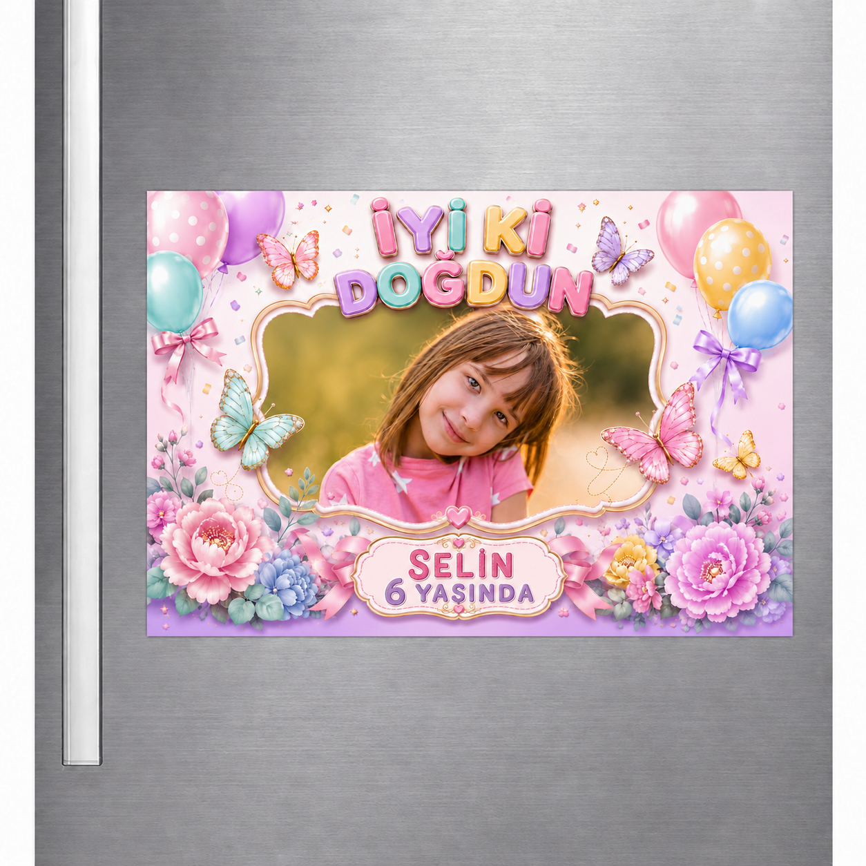 Kelebek KonseptiKişiye Özel Kelebek Magnet 18 Adet