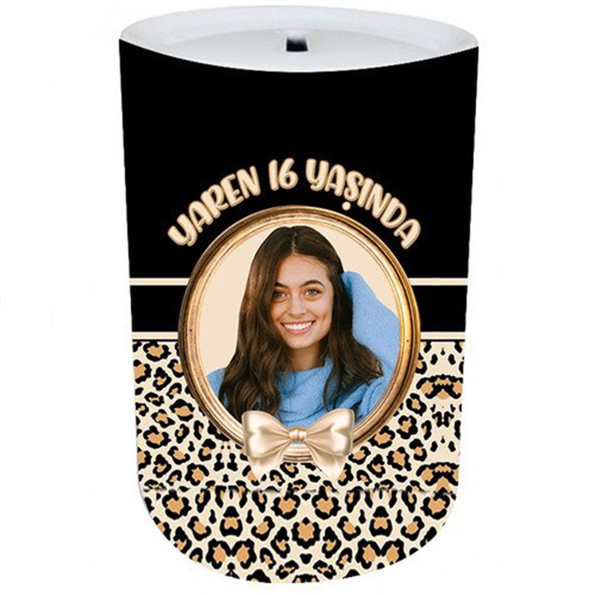 Kişiye Özel Leopar Kumbara 8 Adet