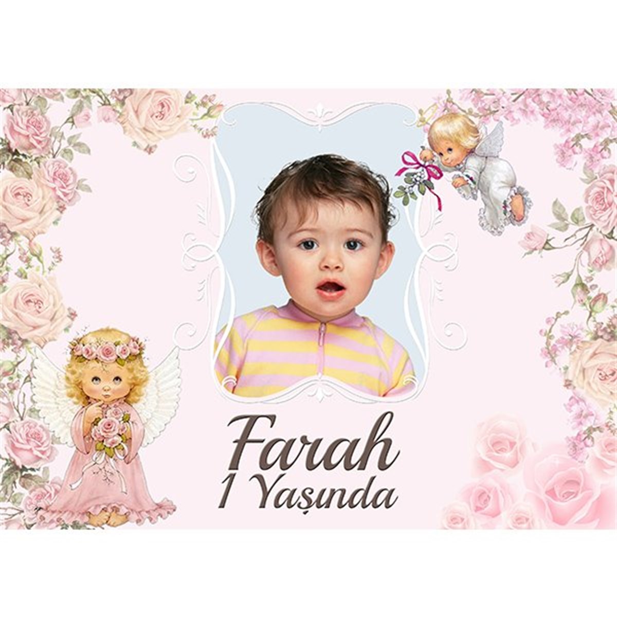 Kişiye Özel Melek Afiş