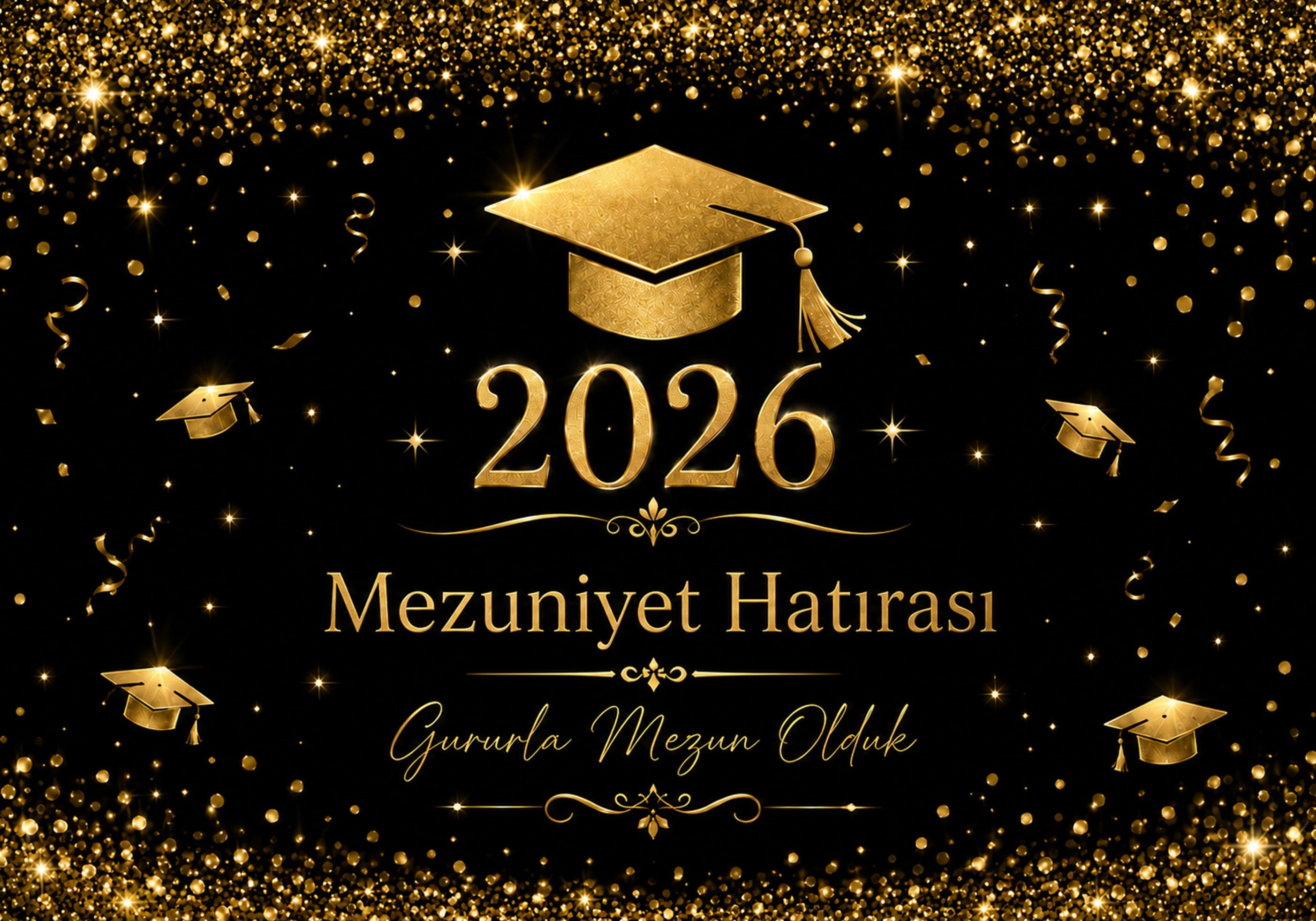 MezuniyetKişiye Özel Mezuniyet Afişİ