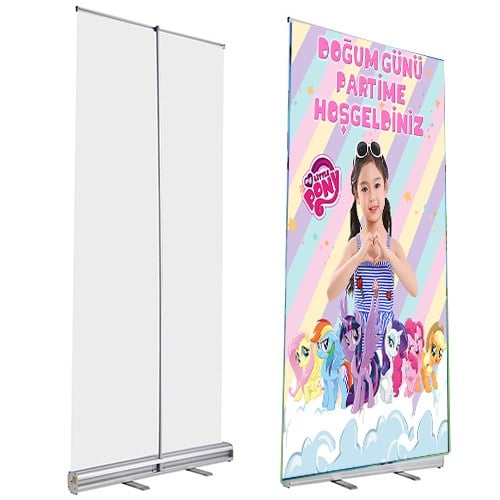 Kişiye Özel My Little Pony Roll Up Afiş