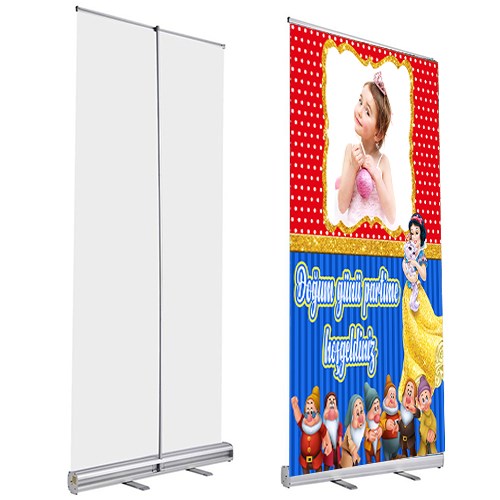 Kişiye Özel Pamuk Prenses Roll Up Afiş