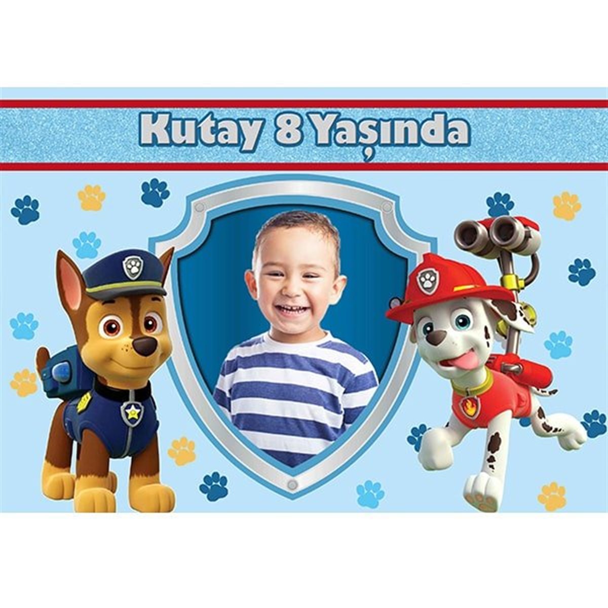 Kişiye Özel Paw Patrol Afiş
