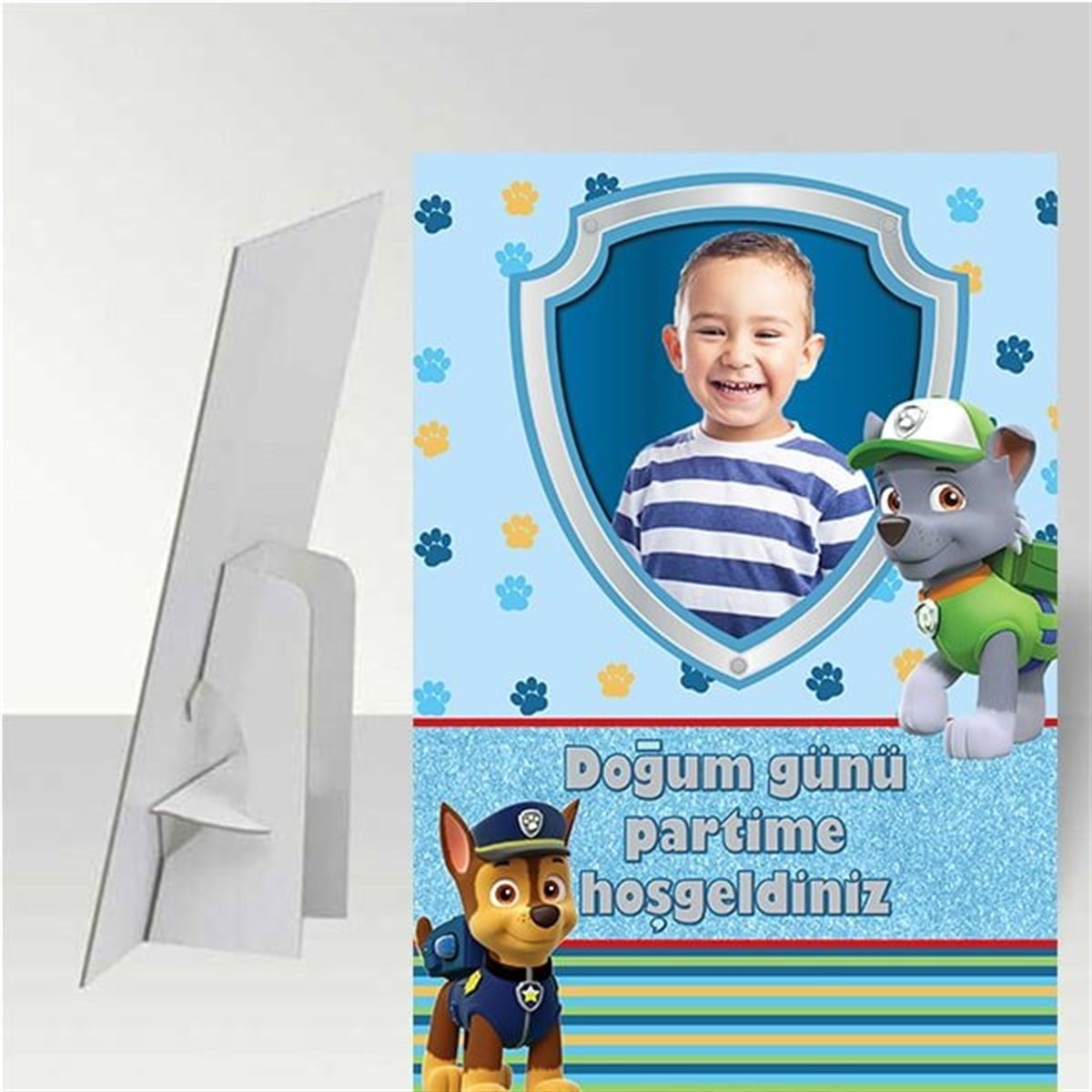 Kişiye Özel Paw Patrol Ayaklı Pano