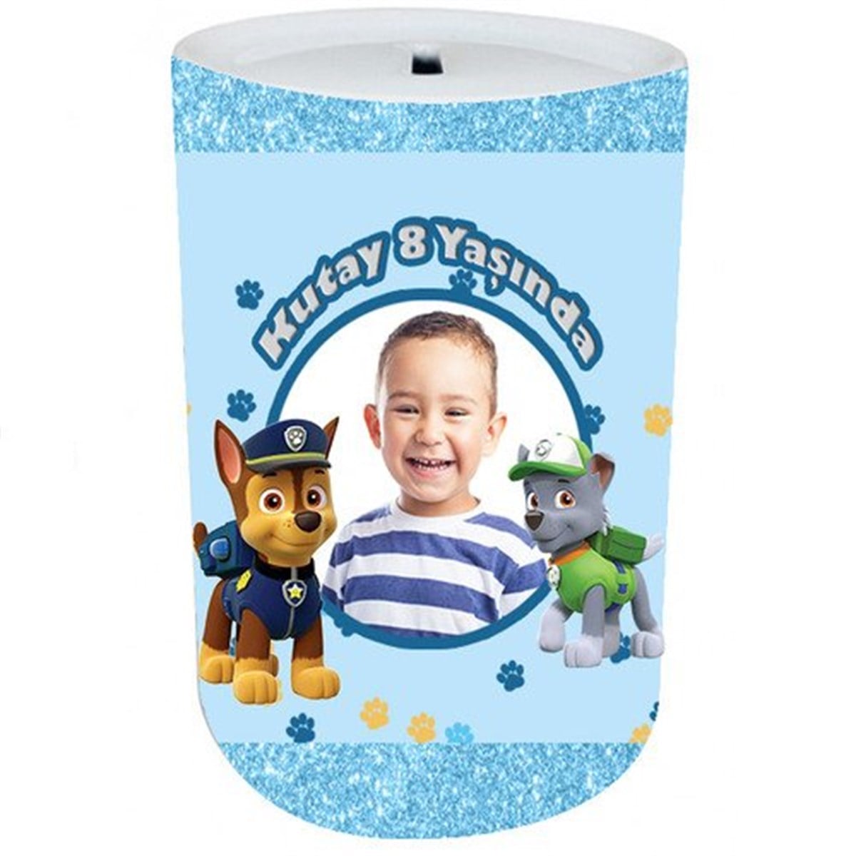 Kişiye Özel Paw Patrol Erkek Kumbara 8 Adet
