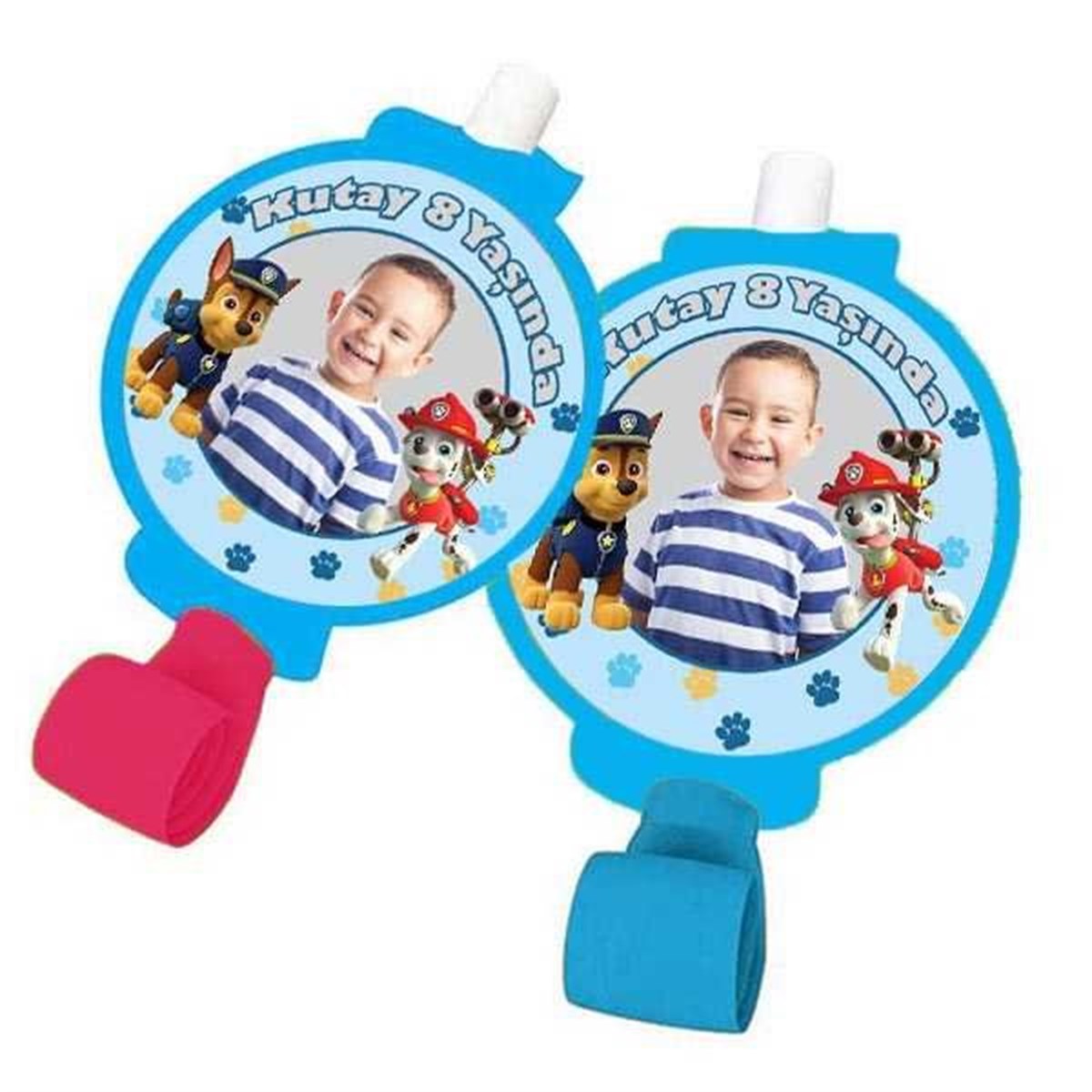 Kişiye Özel Paw Patrol Kaynana Dili 6 Adet