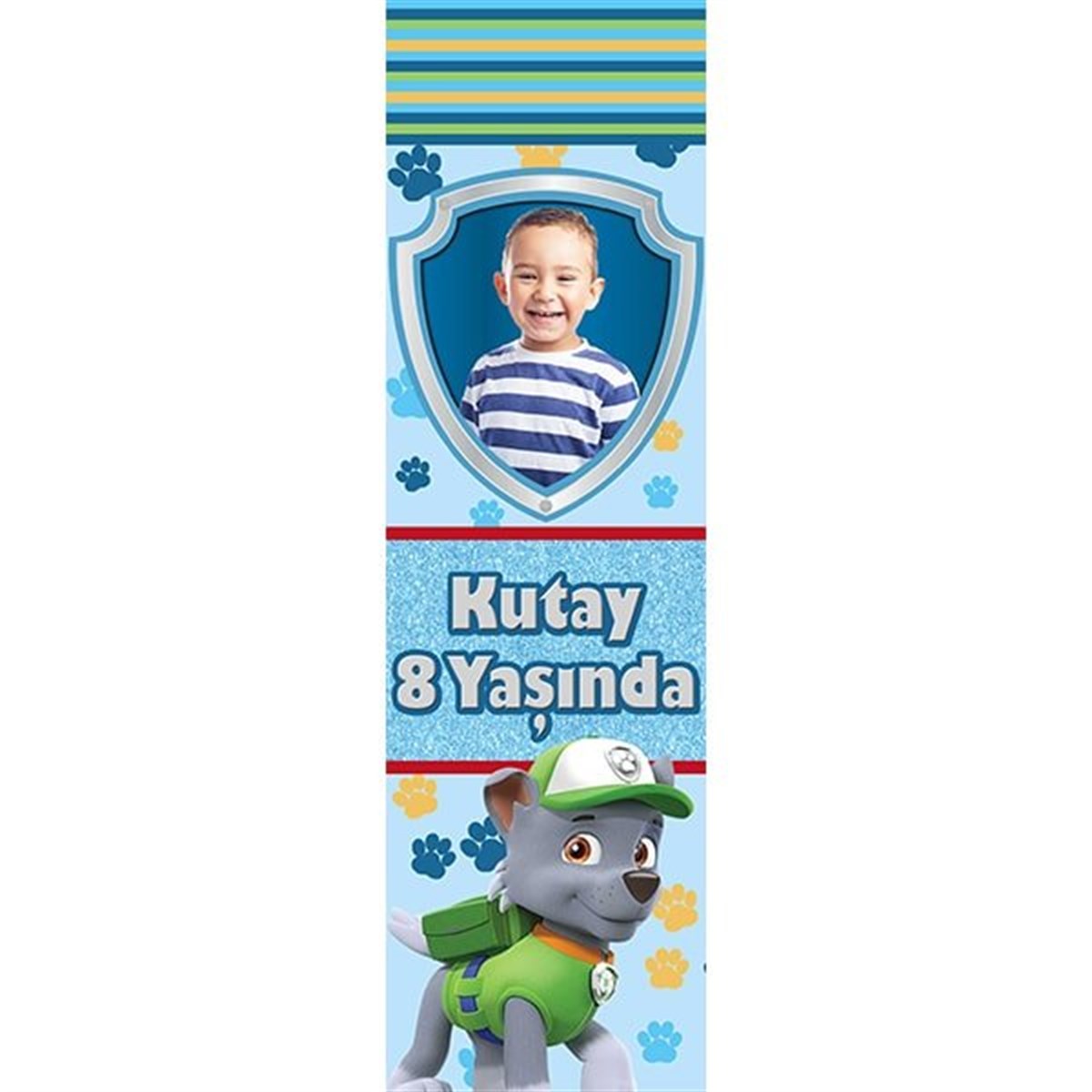 Kişiye Özel Paw Patrol Kitap Ayracı 10 Adet