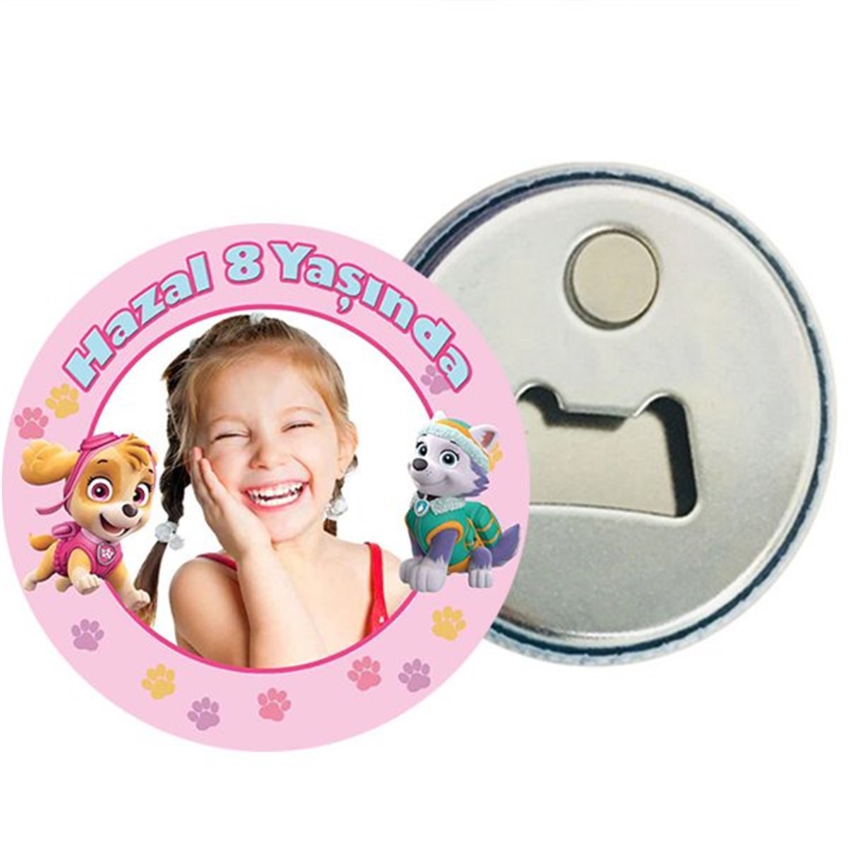 Kişiye Özel Paw Patrol Magnet Açacak 15 Adet