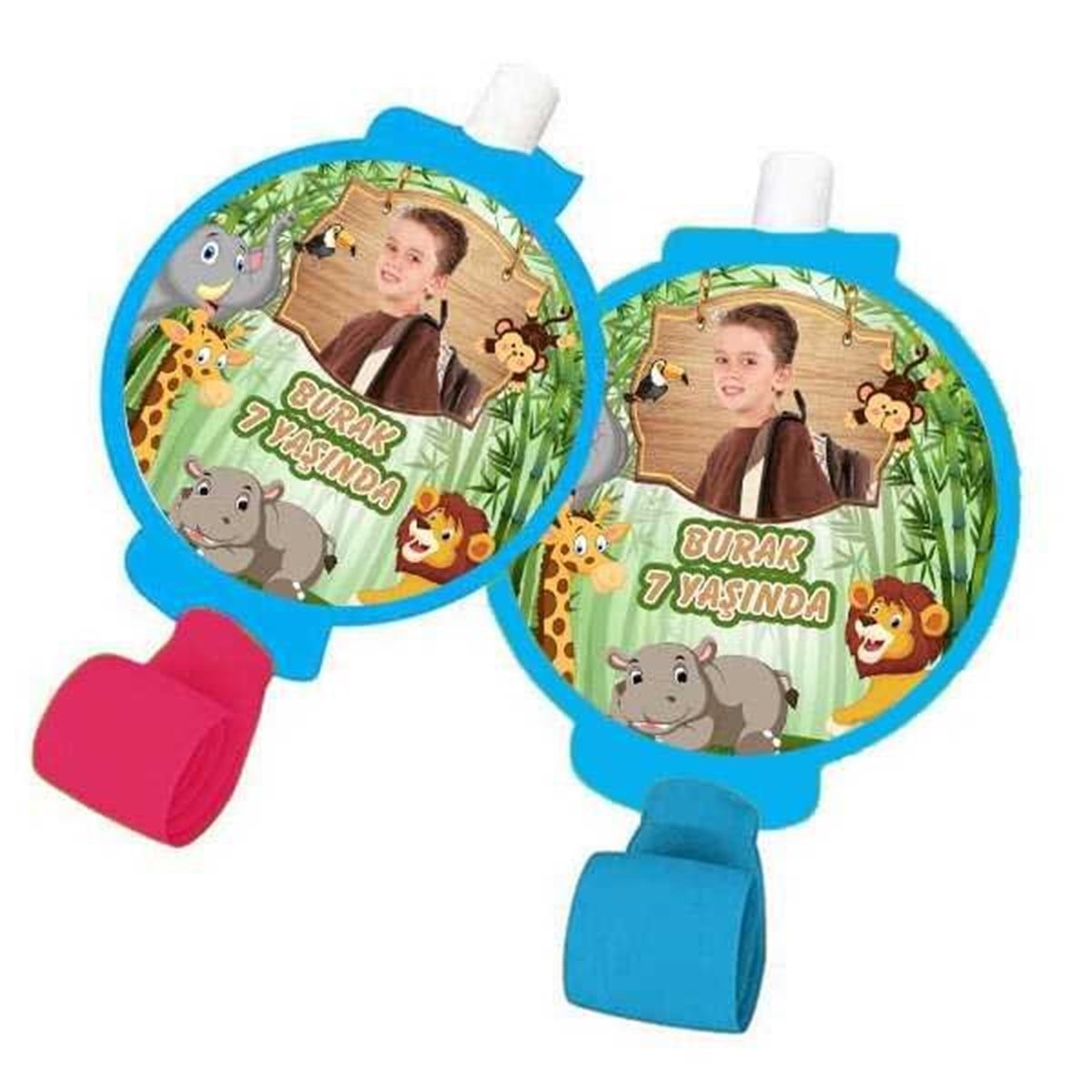 Kişiye Özel Safari Kaynana Dili 6 Adet