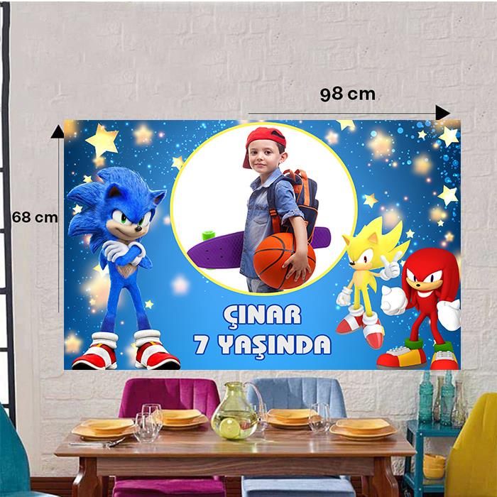Kişiye Özel Sonic Duvar Panosu