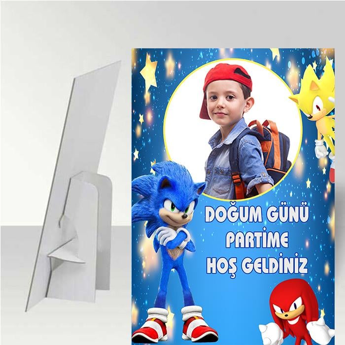 Kişiye Özel Sonic Karşılama Panosu
