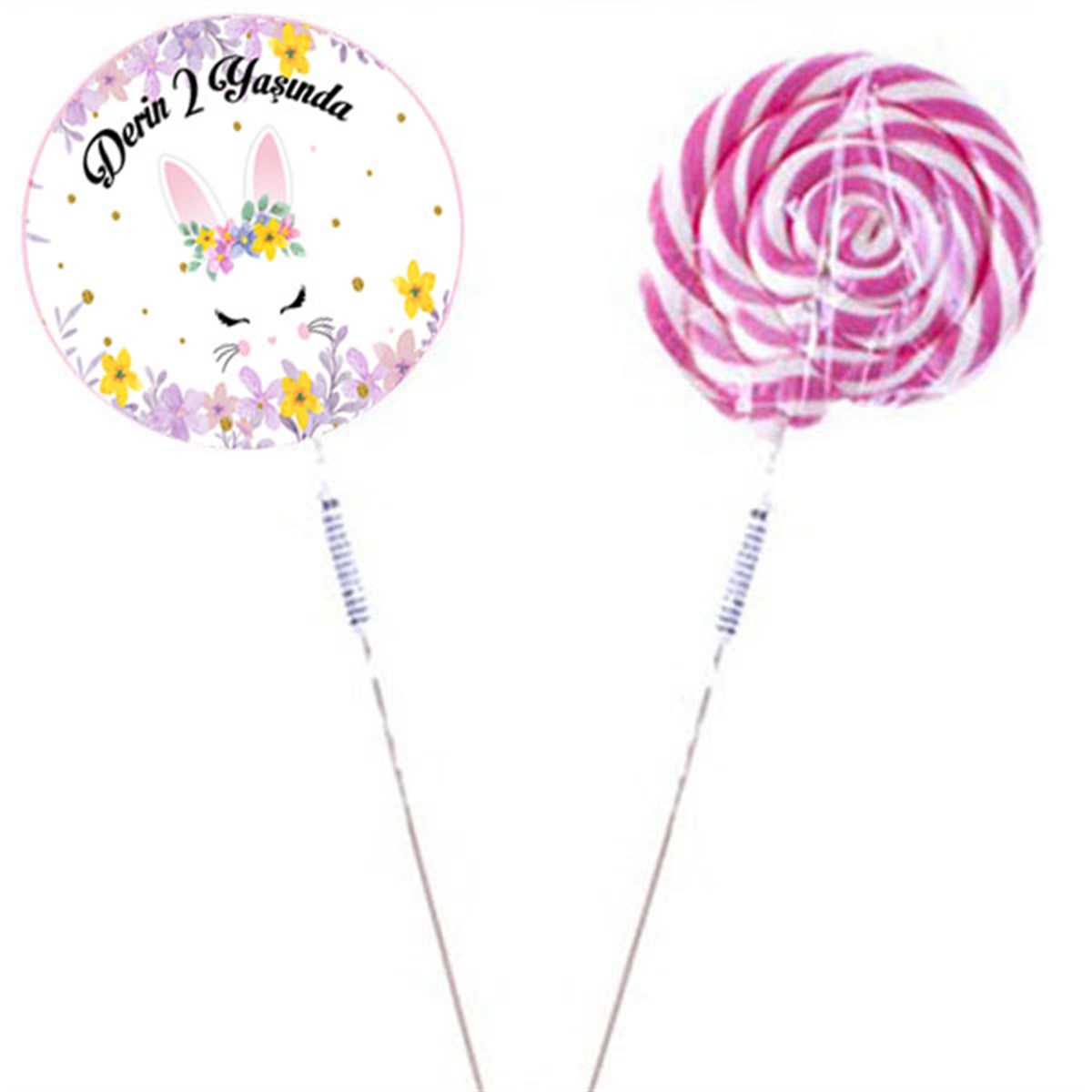 Kişiye Özel Tavşan Sosyete Şekeri 10 Adet