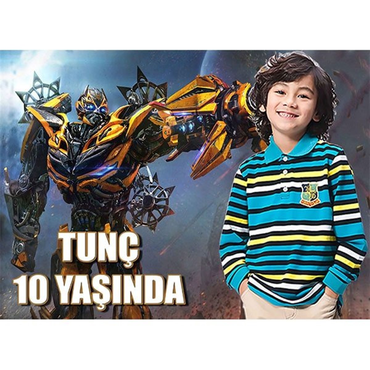 Kişiye Özel Transformers Afiş