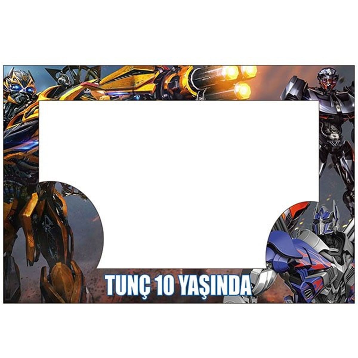 Kişiye Özel Transformers Fotoğraf Çerçevesi