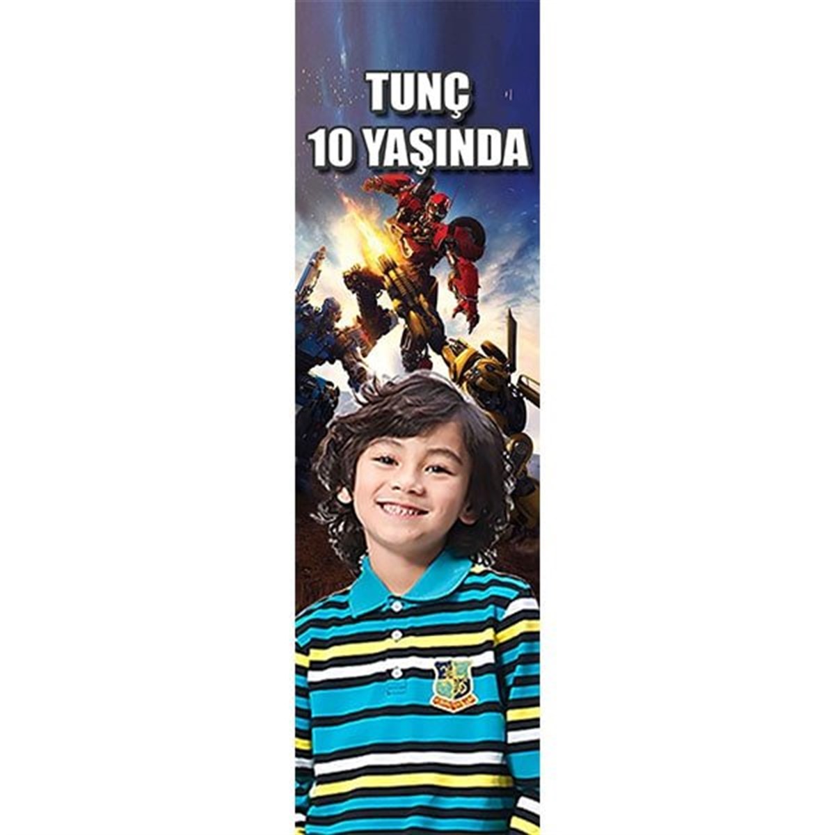 Kişiye Özel Transformers Kitap Ayracı 10 Adet
