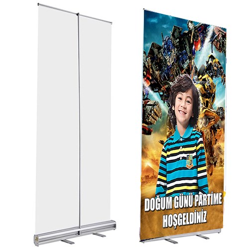 Kişiye Özel Transformers Temalı Roll Up Afiş