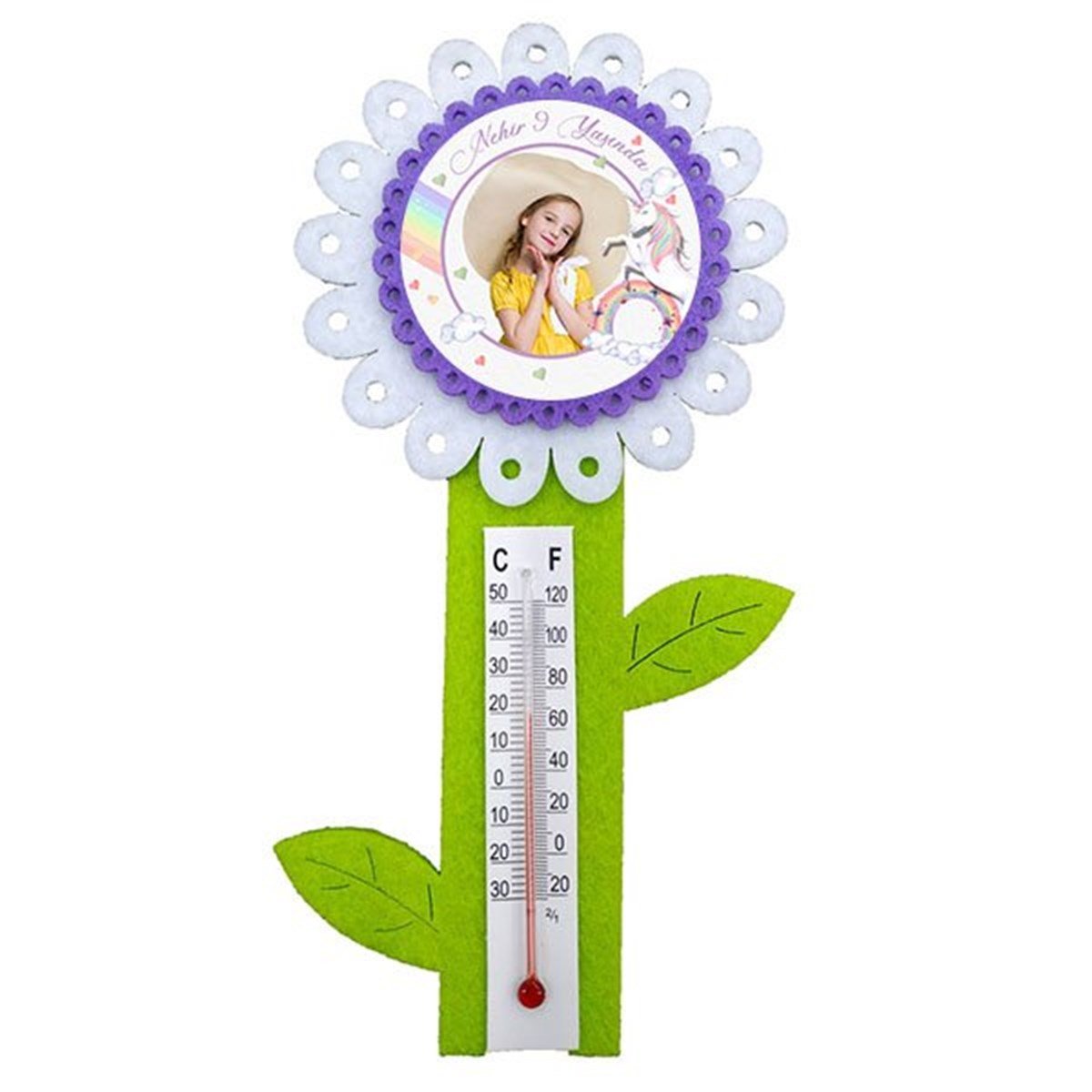 Kişiye Özel Unicorn Termometre 8 Adet