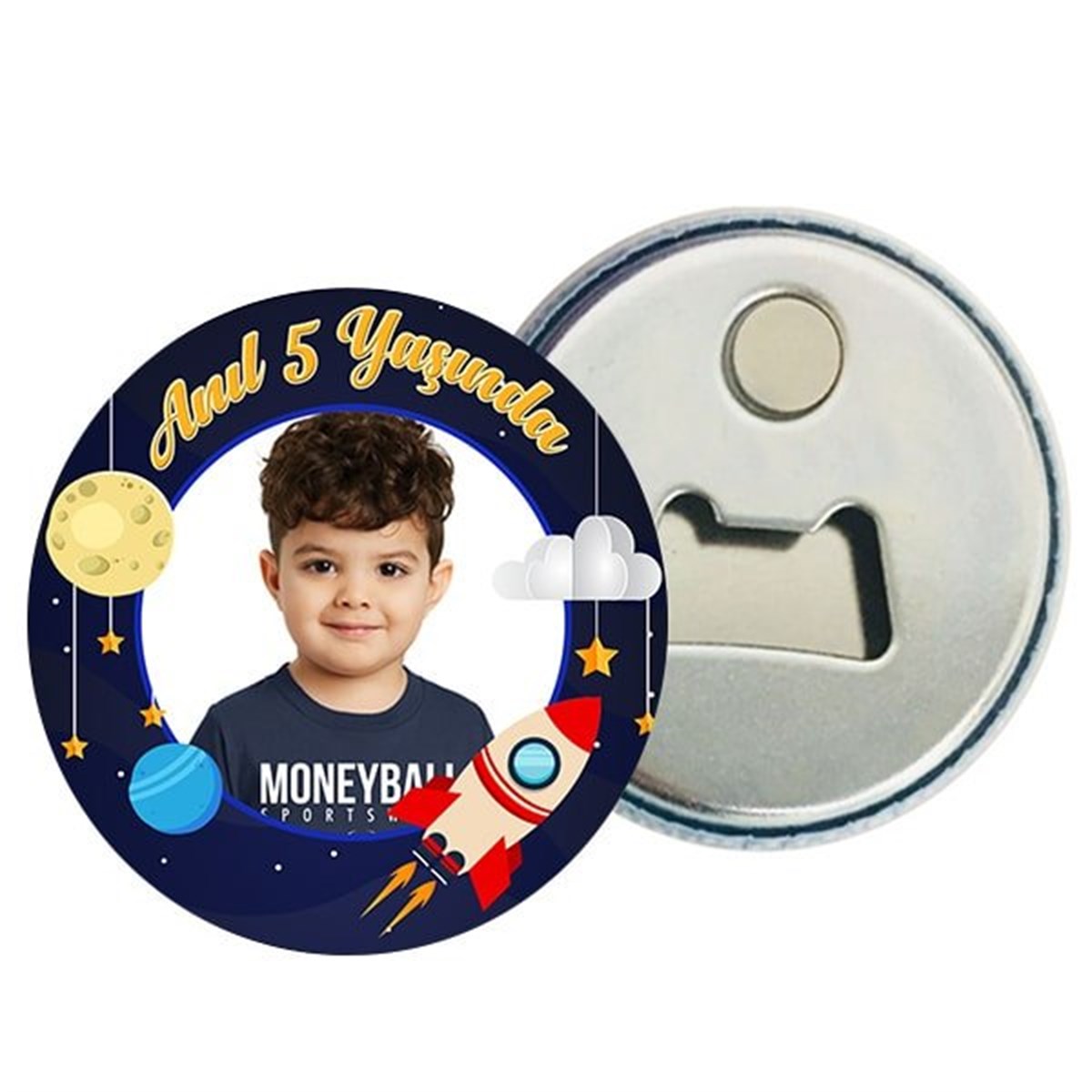 Kişiye Özel Uzay Magnet Açacak 15 Adet