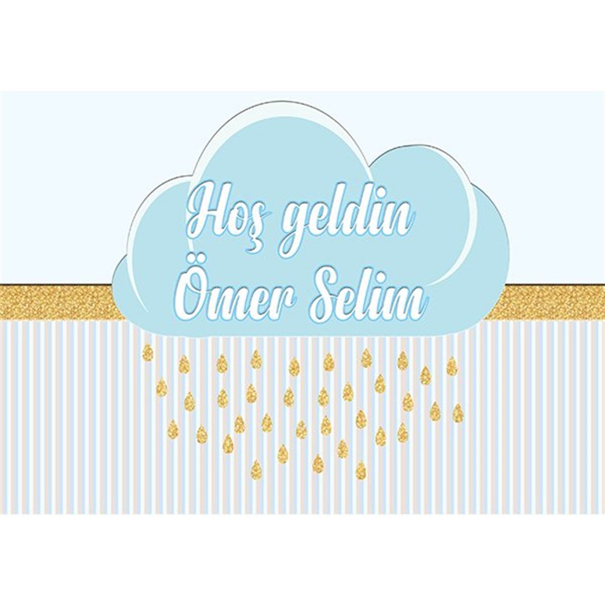 Kişiye Özel Yeni Doğan Afiş