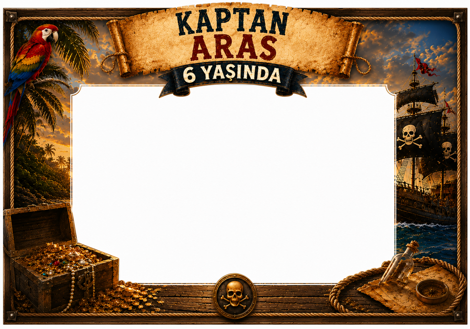 Korsan KonseptiKorsan Kişiye Özel Çerçeve