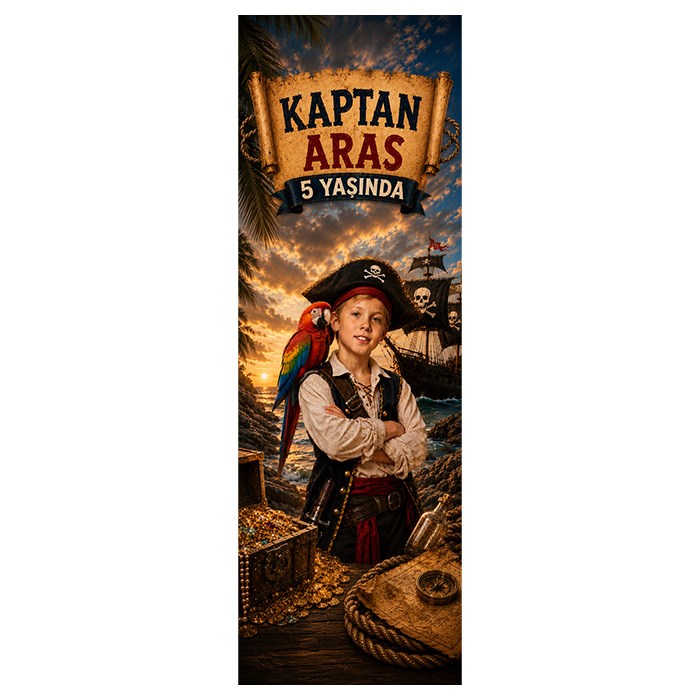 Korsan KonseptiKorsan Kişiye Özel Kitap Ayracı 10 Adet