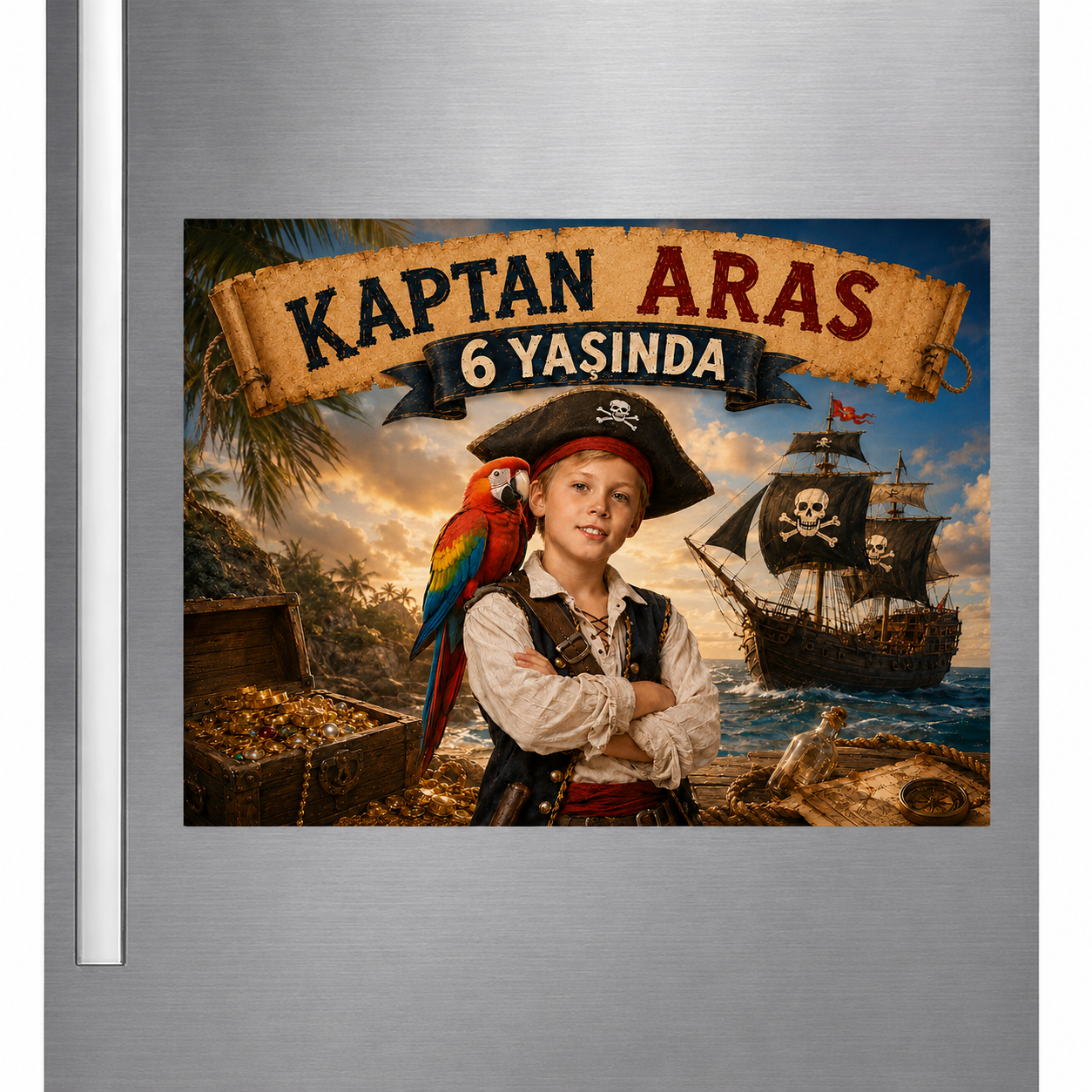 Korsan KonseptiKorsan Kişiye Özel Magnet 18 Adet