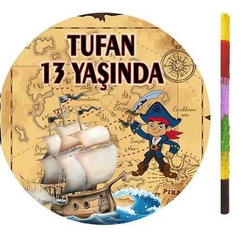 Korsan Kişiye Özel Pinyata