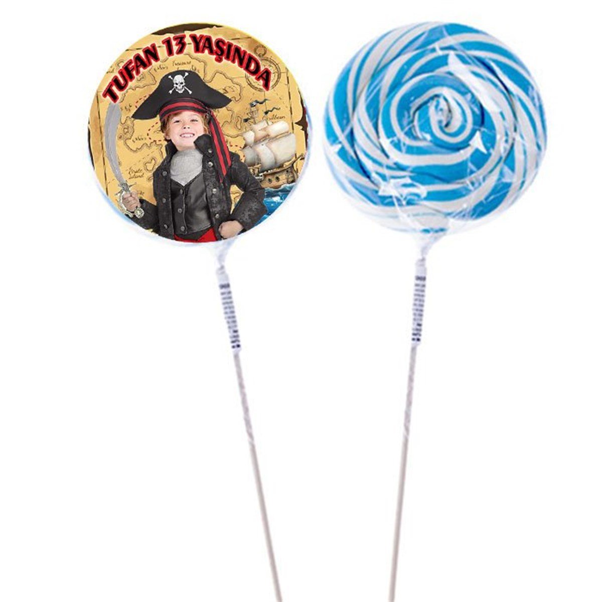 Korsan Kişiye Özel Sosyete Şekeri 10 Adet