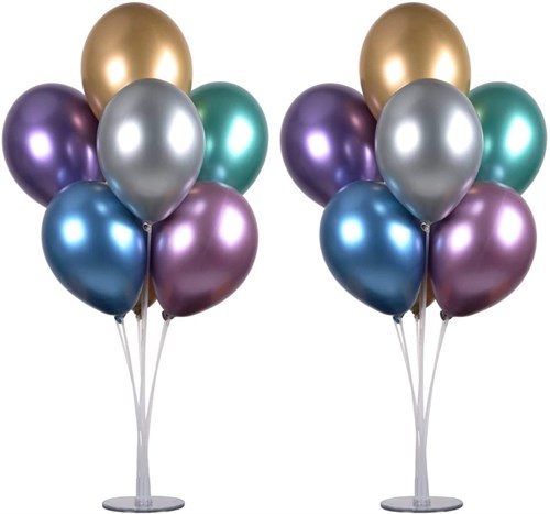 Krom Ayaklı Balon Standı
